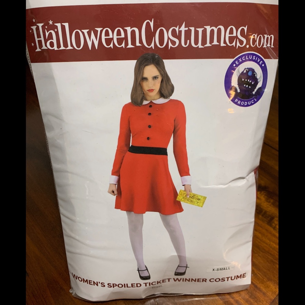 Veruca Salt spoiled ticket winner costume
